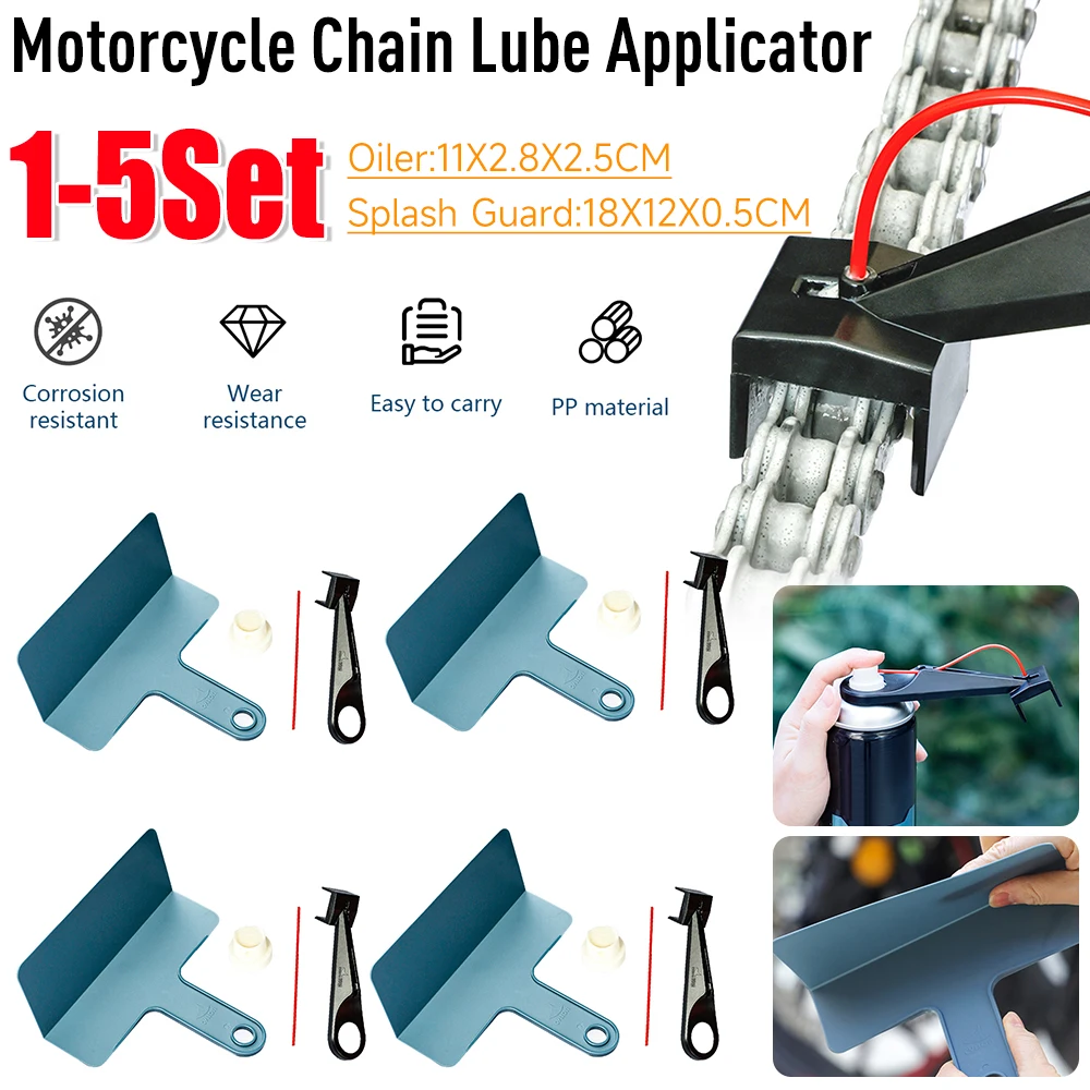 Motorcycle Gear Oil For Chain - 1-10 ZESTAWÓW Aplikator do smarowania łańcucha