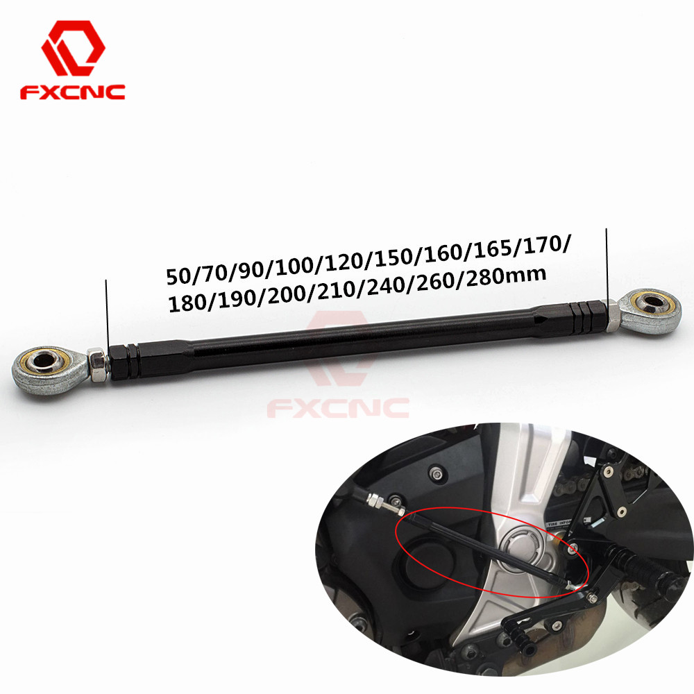Motorcycle Gear Linkage Rod - Czarne podnóżki motocyklowe 40 70 90