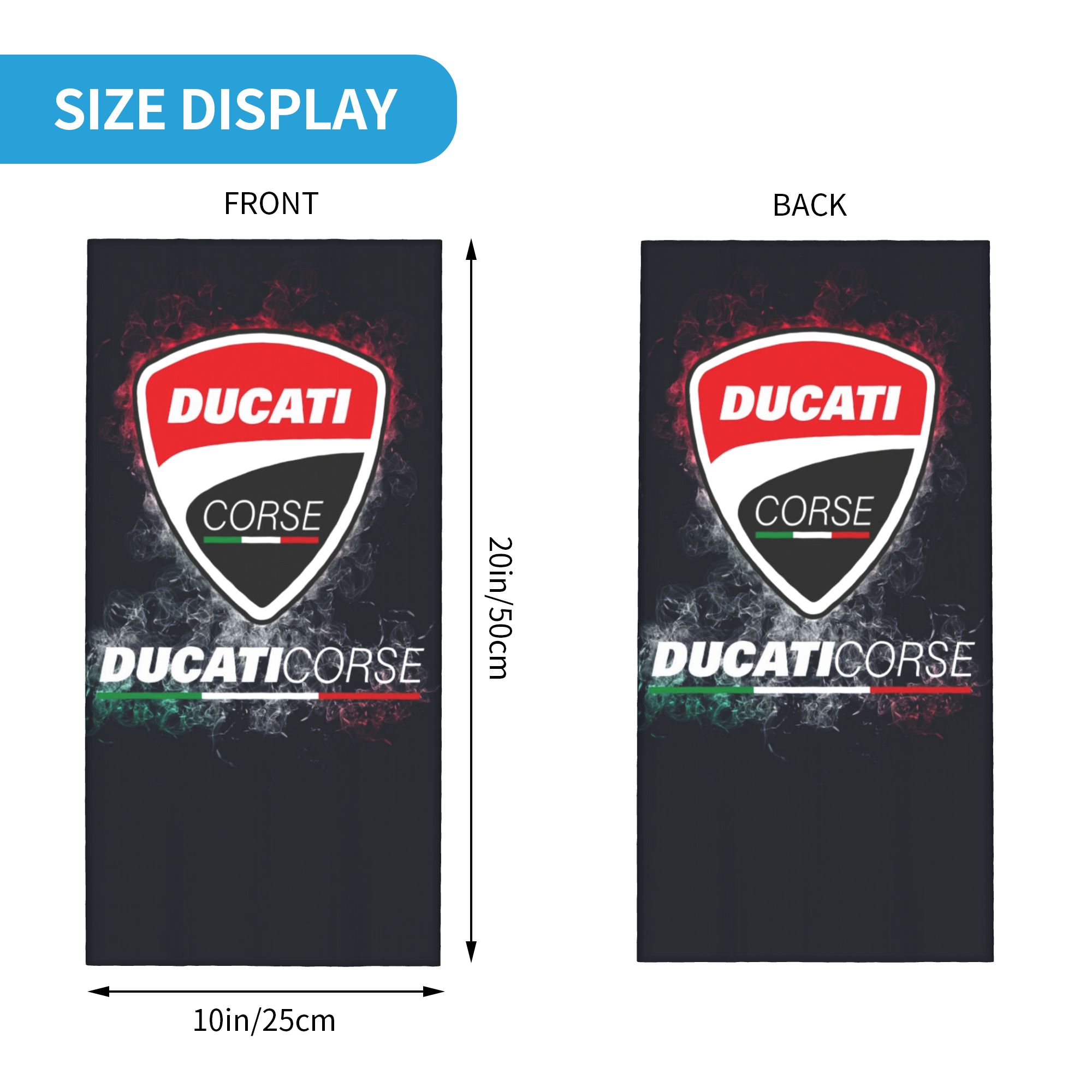 Personalizowana bandana Ducati – Neck Warmer Balaclava recenzja i cena