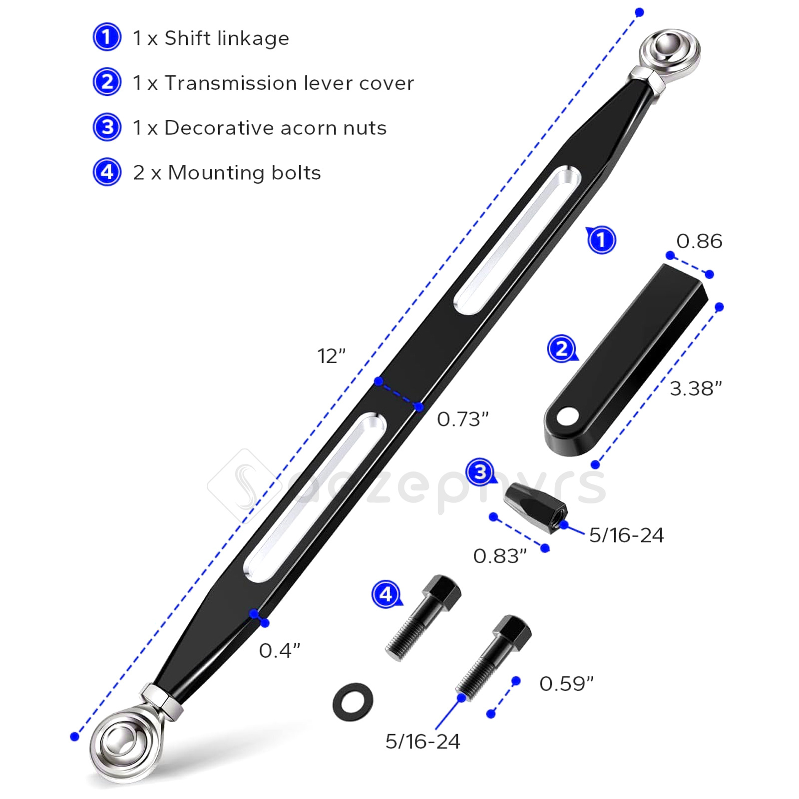 Dźwignia zmiany biegów z alumi – Motorcycle Gear Linkage Rod recenzja i cena
