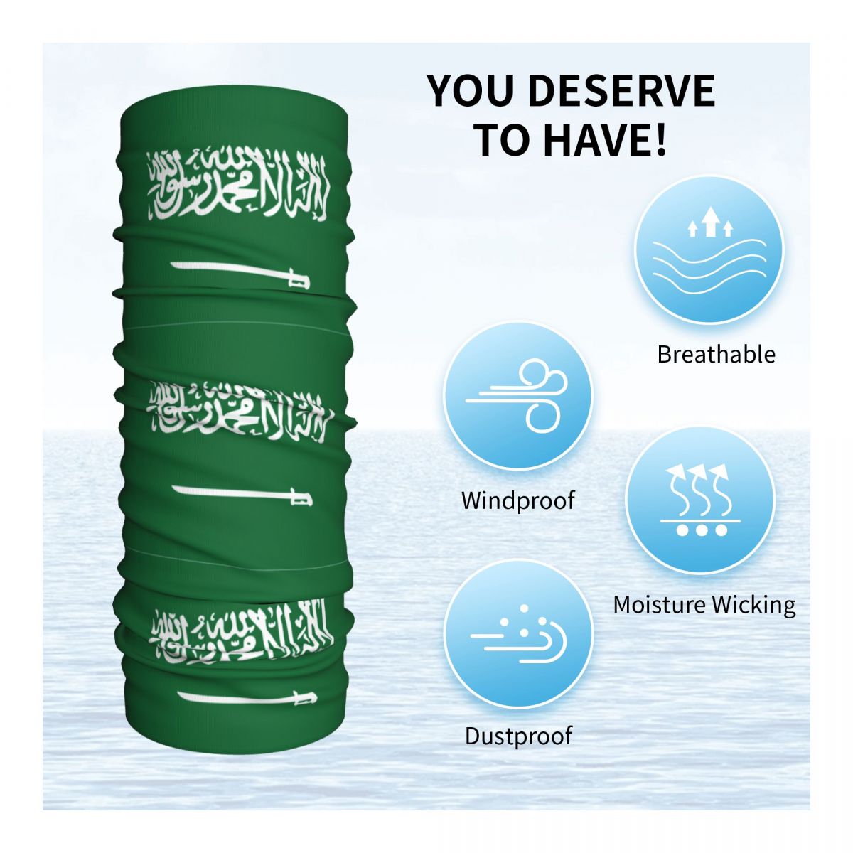Arabia saudyjska flaga Bandana – Neck Warmer Balaclava recenzja i cena