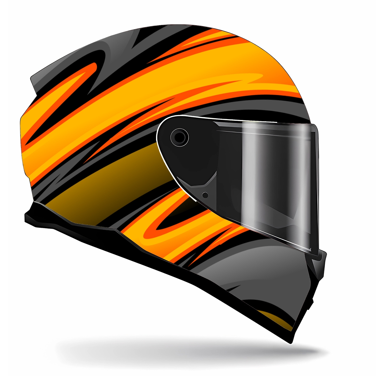 Abstrakcyjna żółta krzywa Pełn – Motorcycle Gear Yellow recenzja i cena