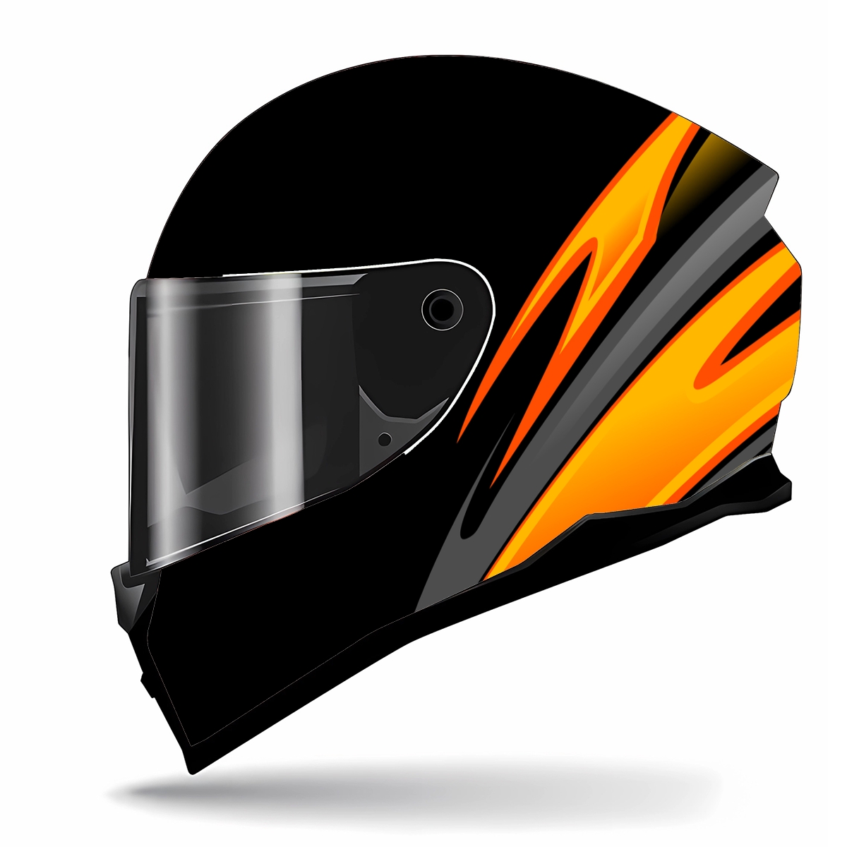 Abstrakcyjna żółta krzywa Pełn – Motorcycle Gear Yellow recenzja i cena