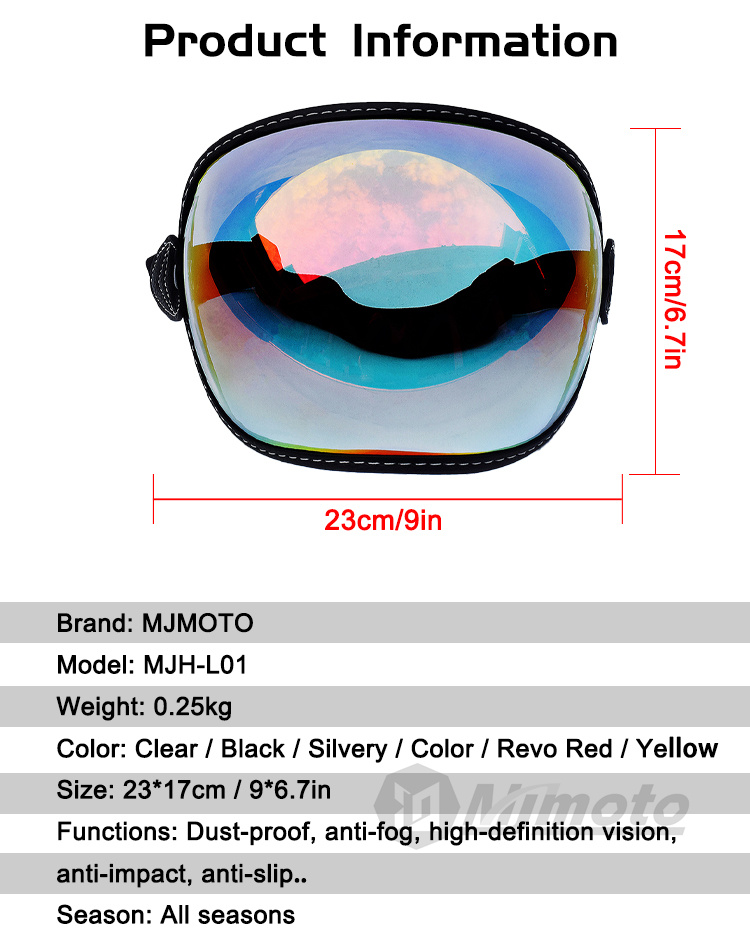 Retro gogle motocyklowe kaski  – Motorcycle Gear For Woman recenzja i cena