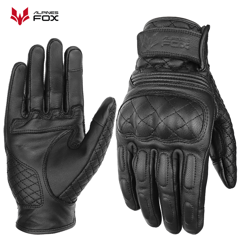Retro rękawice motocyklowe pra – Motorcycle Gear Yellow recenzja i cena