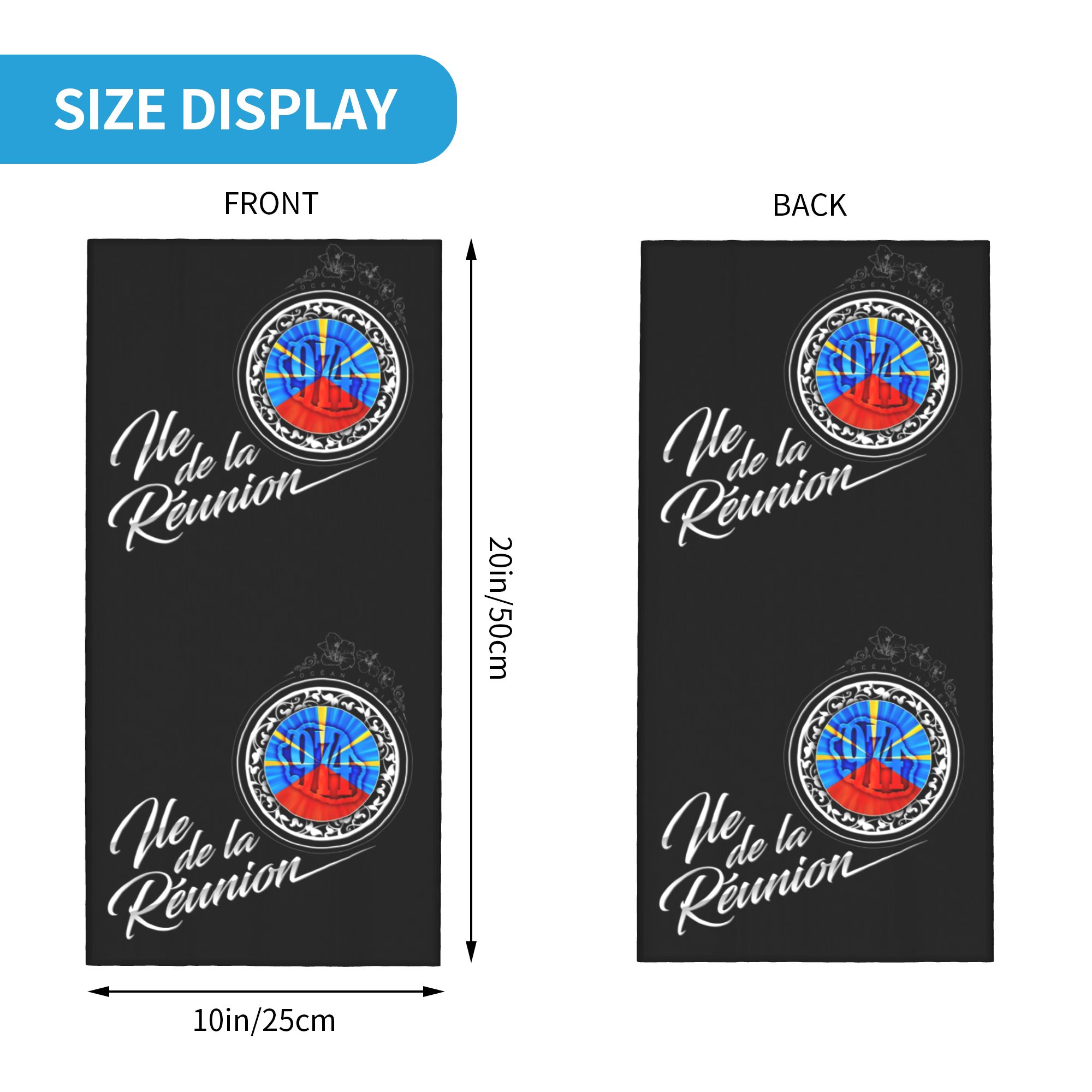 Reunion Island 974 Bandana Kom – Neck Warmer Balaclava recenzja i cena