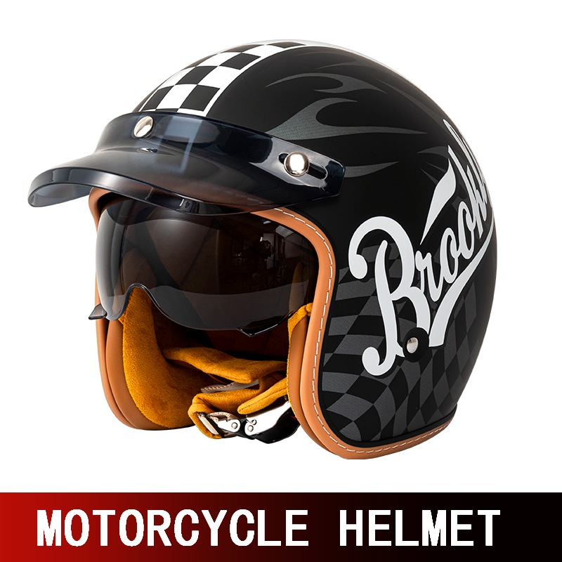 Nowy kask motocyklowy w stylu  – Motorcycle Gear Yellow recenzja i cena